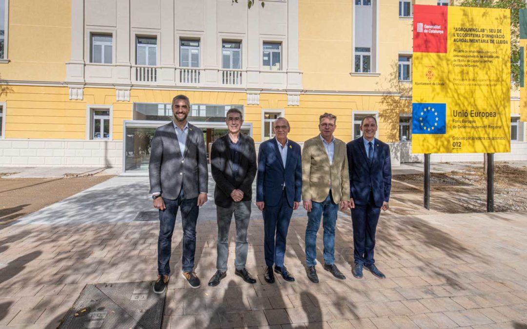 L’Ajuntament de Lleida inaugura l’AgrolivingLab ubicat al Parc Científic i Tecnològic Agroalimentari de Lleida